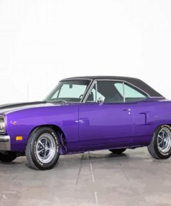 Purple Plymouth Roadrunner Car Paint By Numbers