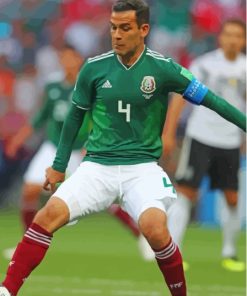 The Footballer Rafael Marquez Paint By Number