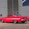 Red 61 Impala Car Paint By Number