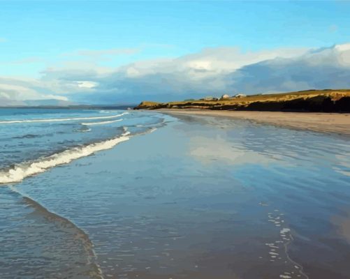 Rossnowlagh Beach Paint By Number