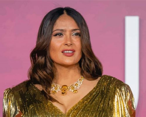 Salma Hayek Paint By Number