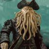 Scary Davy Jones Character Paint By Numbers