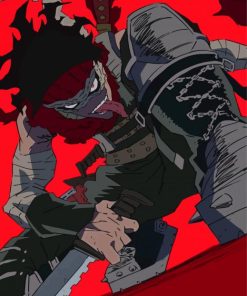 Stain Mha Anime Character Paint By Numbers