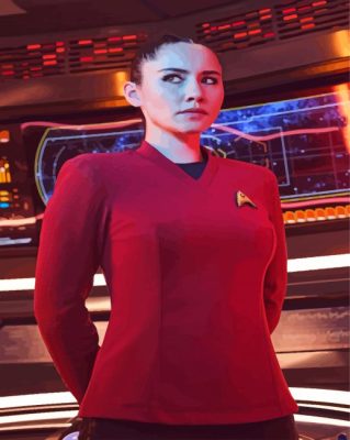 Star Trek Strange New Worlds Character Paint By Numbers