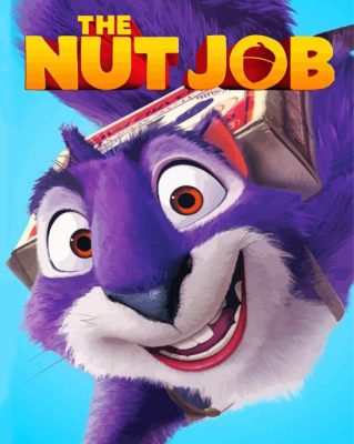 The Nut Job Poster Paint By Numbers