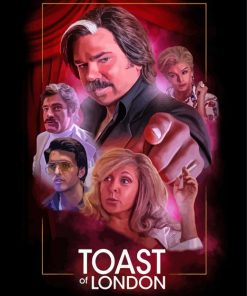 Toast Of London Serie Poster Paint By Numbers