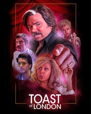 Toast Of London Serie Poster Paint By Numbers