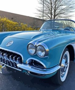 1960 Chevrolet Corvette Paint By Numbers