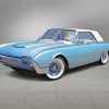 1961 Thunderbird Car Paint By Numbers