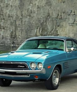 1974 Dodge Challenger Paint By Numbers