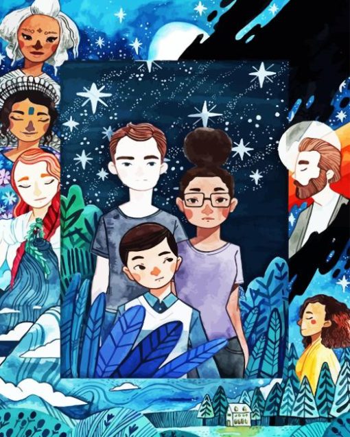 A Wrinkle In Time Paint By Numbers