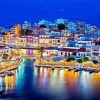 Agios Nikolaos Greece Paint By Numbers