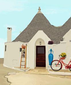 Alberobello Italy House Paint By Number