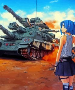 Anime Tank Paint By Number