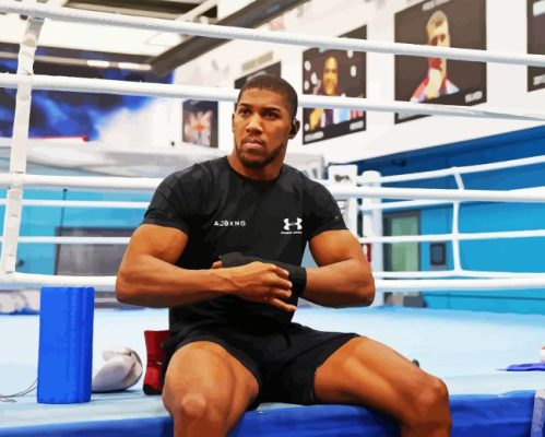 Anthony Joshua Boxer Paint By Numbers