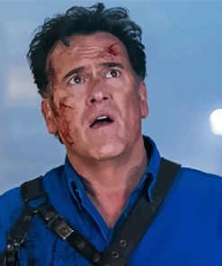 Ash Williams Movie Character Paint By Number