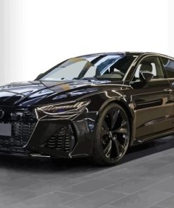 Black Audi RS7 Car Paint By Numbers