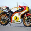 Barry Sheene Suzuki Paint By Number