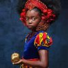 Black Girl Princess Paint By Numbers