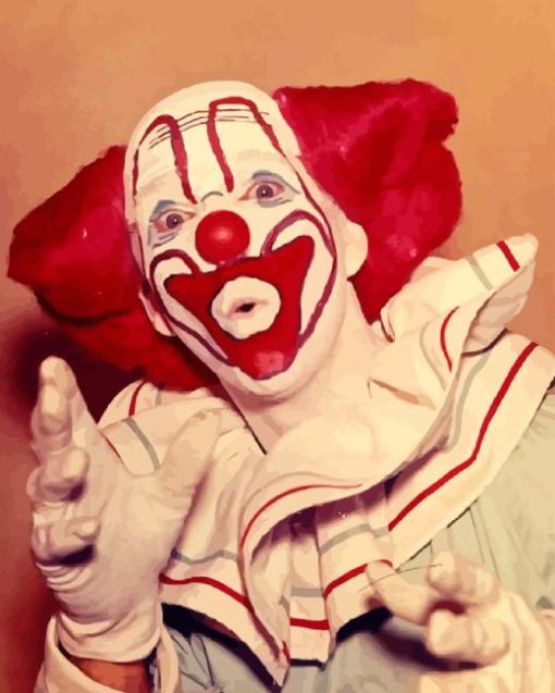 Bozo The Clown Paint By Numbers