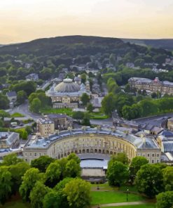 Buxton Town In England Paint By Number