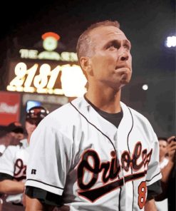 Cal Ripken Baseballer Paint By Numbers