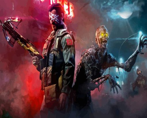 Call Of Duty Zombies Paint By Number