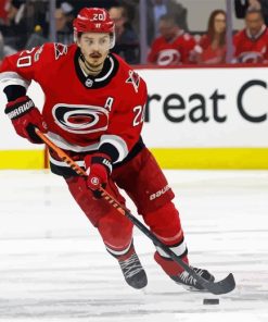 Carolina Hurricanes Player Paint By Numbers