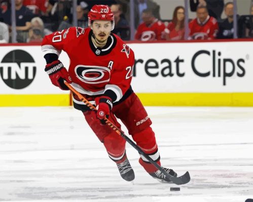 Carolina Hurricanes Player Paint By Numbers