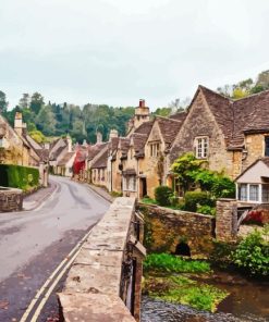 Castle Combe Paint By Number