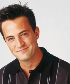 Chandler Bing Actor Paint By Number