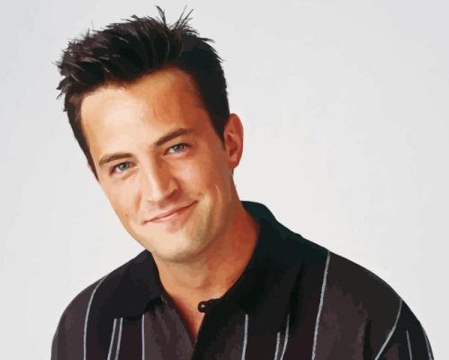 Chandler Bing Actor Paint By Number