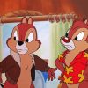 Chip And Dale Characters Paint By Number