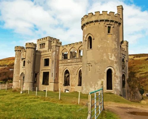 Clifden Castle Paint By Numbers