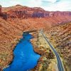 Colorado River Landscape Paint By Number