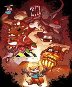 Conkers Bad Fur Day Game Paint By Number