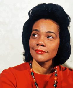 Coretta Scott King Paint By Number