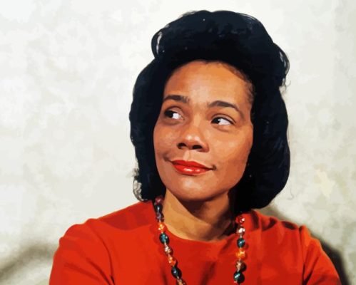Coretta Scott King Paint By Number
