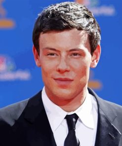 Classy Cory Monteith Paint By Number