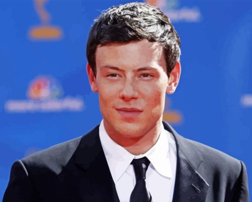 Classy Cory Monteith Paint By Number