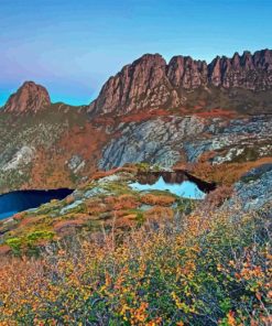 Cradle Mountain In Australia Paint By Number