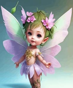 Cute Little Fairy Paint By Number