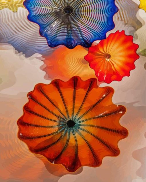 Dale Chihuly Flowers Paint By Number