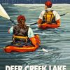 Deep Creek Lake Poster Paint By Numbers