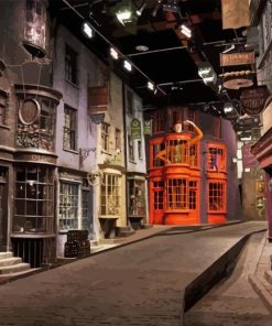 Diagon Alley Paint By Numbers