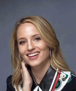 Dianna Agron Actress Paint By Numbers