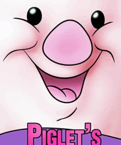 Disney Piglets Big Poster Paint By Number