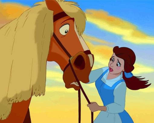 Disney Horse Paint By Number