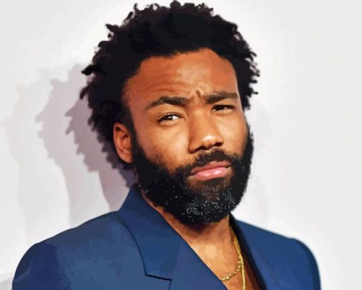 Donald Glover Actor Paint By Number