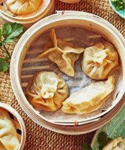 Dumplings Dish Paint By Number